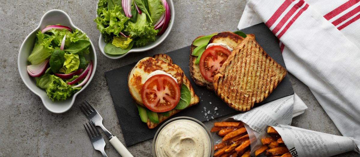 Halloumi & avokadotoast